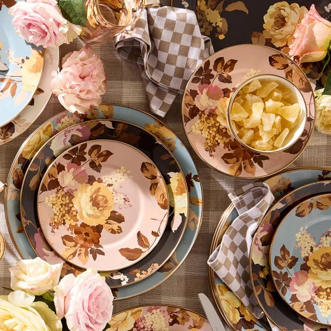 Wild Rose Mauve Salad/Dessert Plate