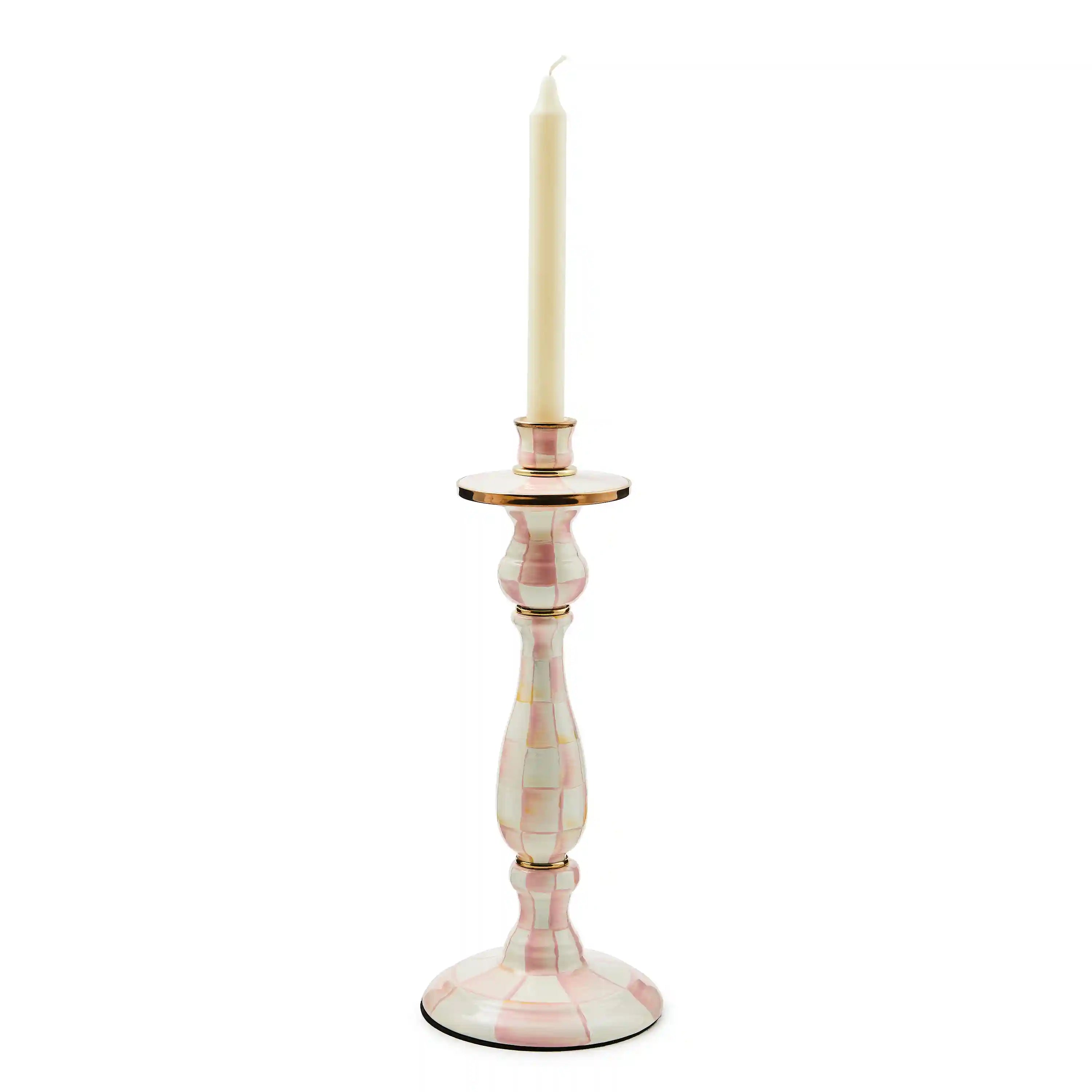 Sky Check Medium Candlestick