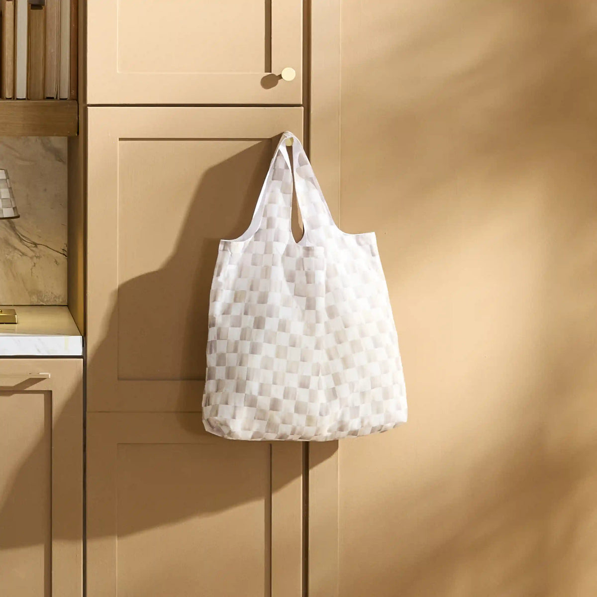 Emerald Check To Go Tote