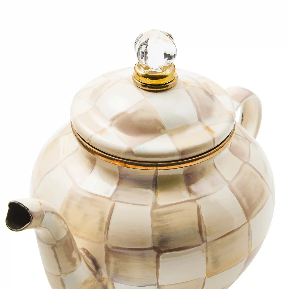 Rosy Check 4 Cup Teapot
