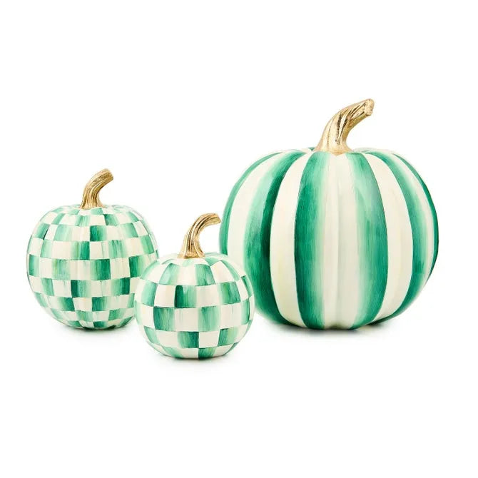 Emerald Stripe Medium Pumpkin