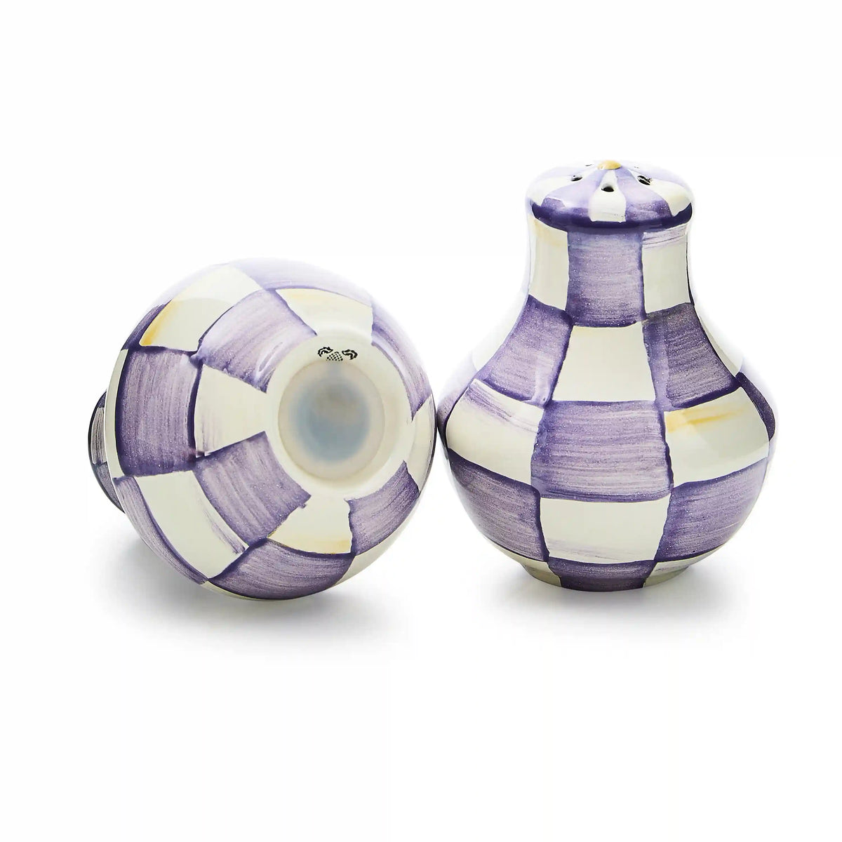 Courtly Check Large Salt & Pepper Shakers