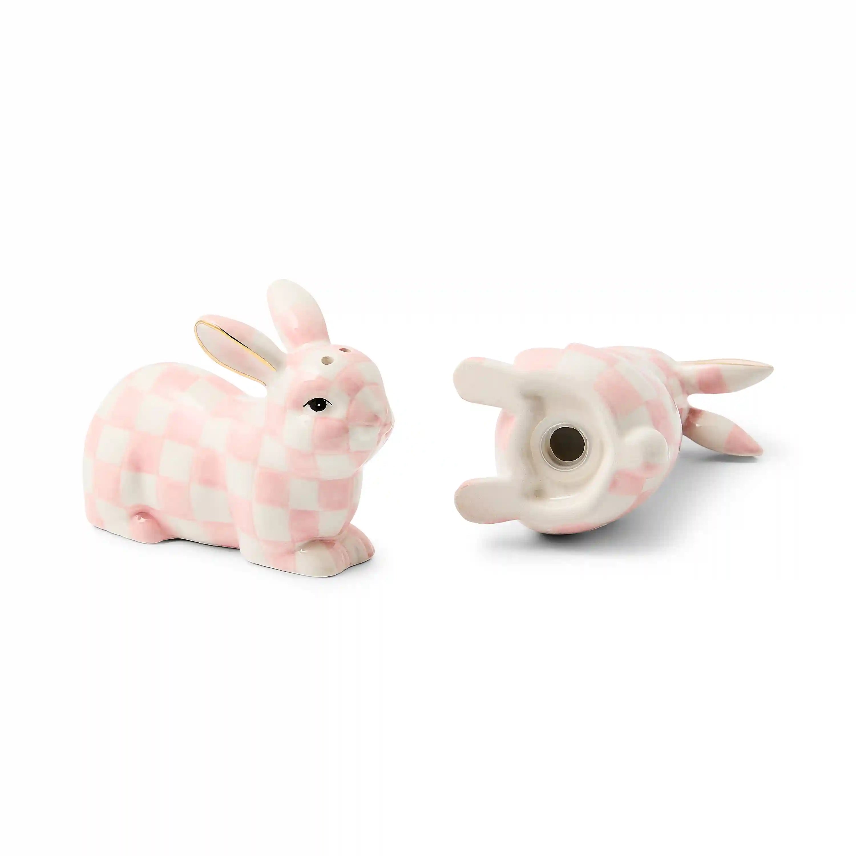Rosy Check Bunny Salt and Pepper Set