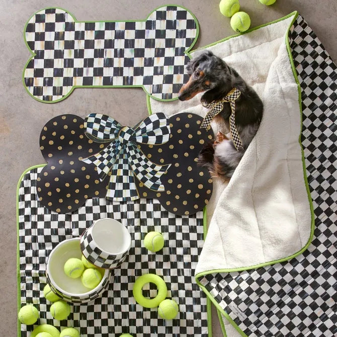 Courtly Check Medium Pet Dish