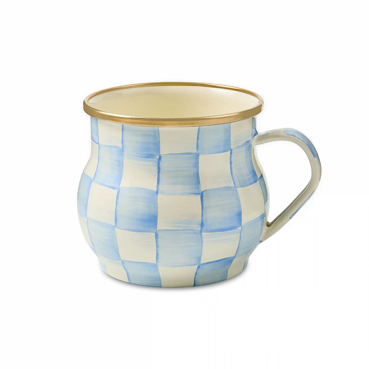 Emerald Check Mug