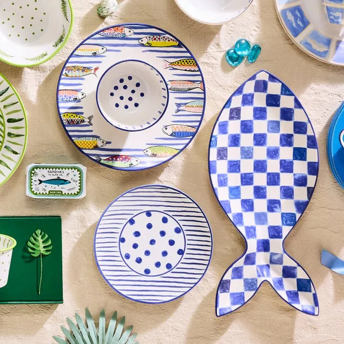 Go Fish Salad Plate