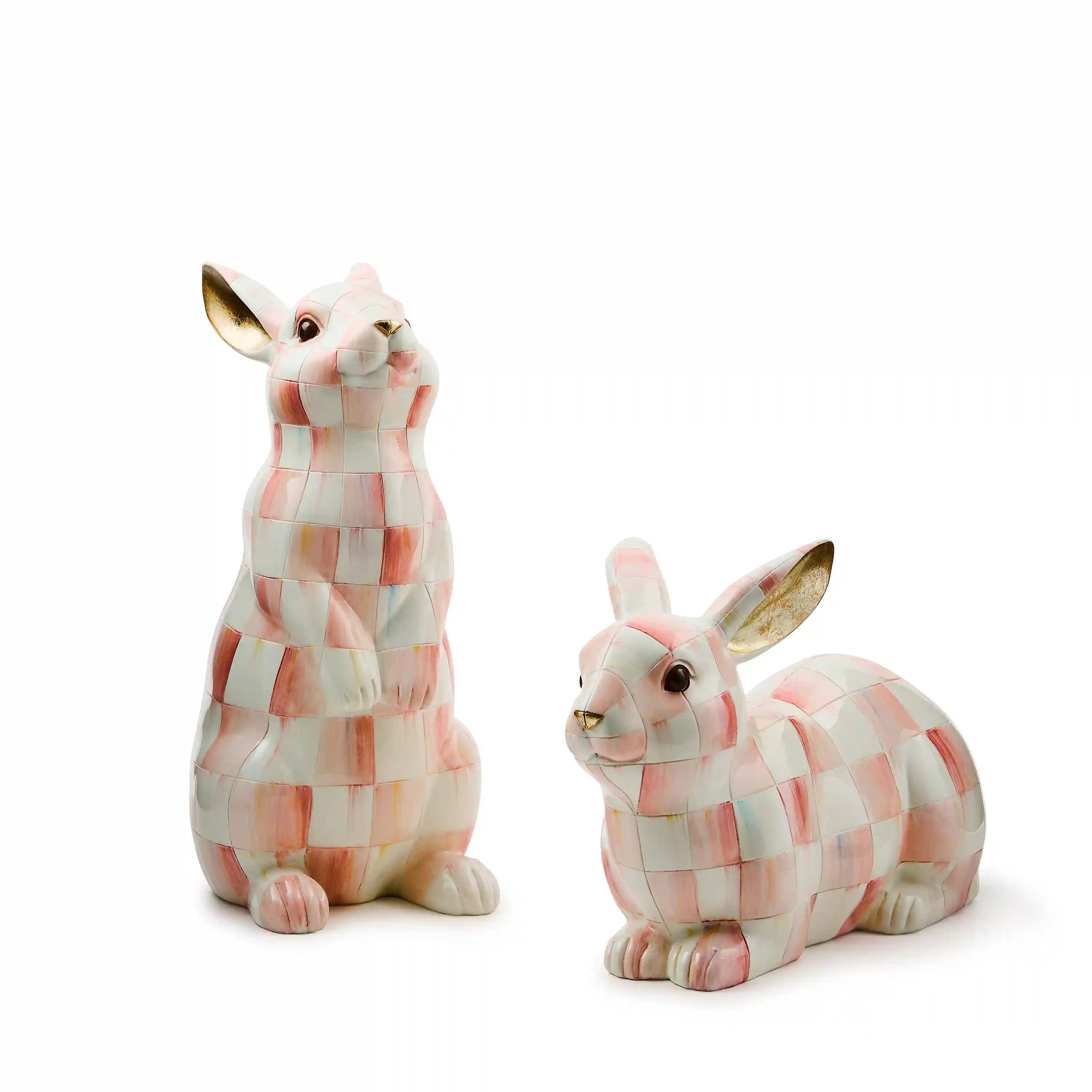 Sterling Check Standing Bunny