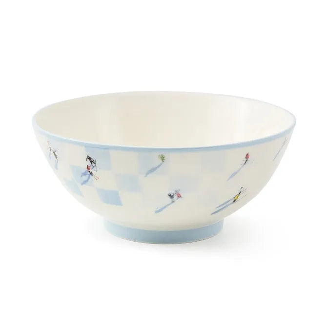 Gray Malin Ski Holiday Serving Bowl