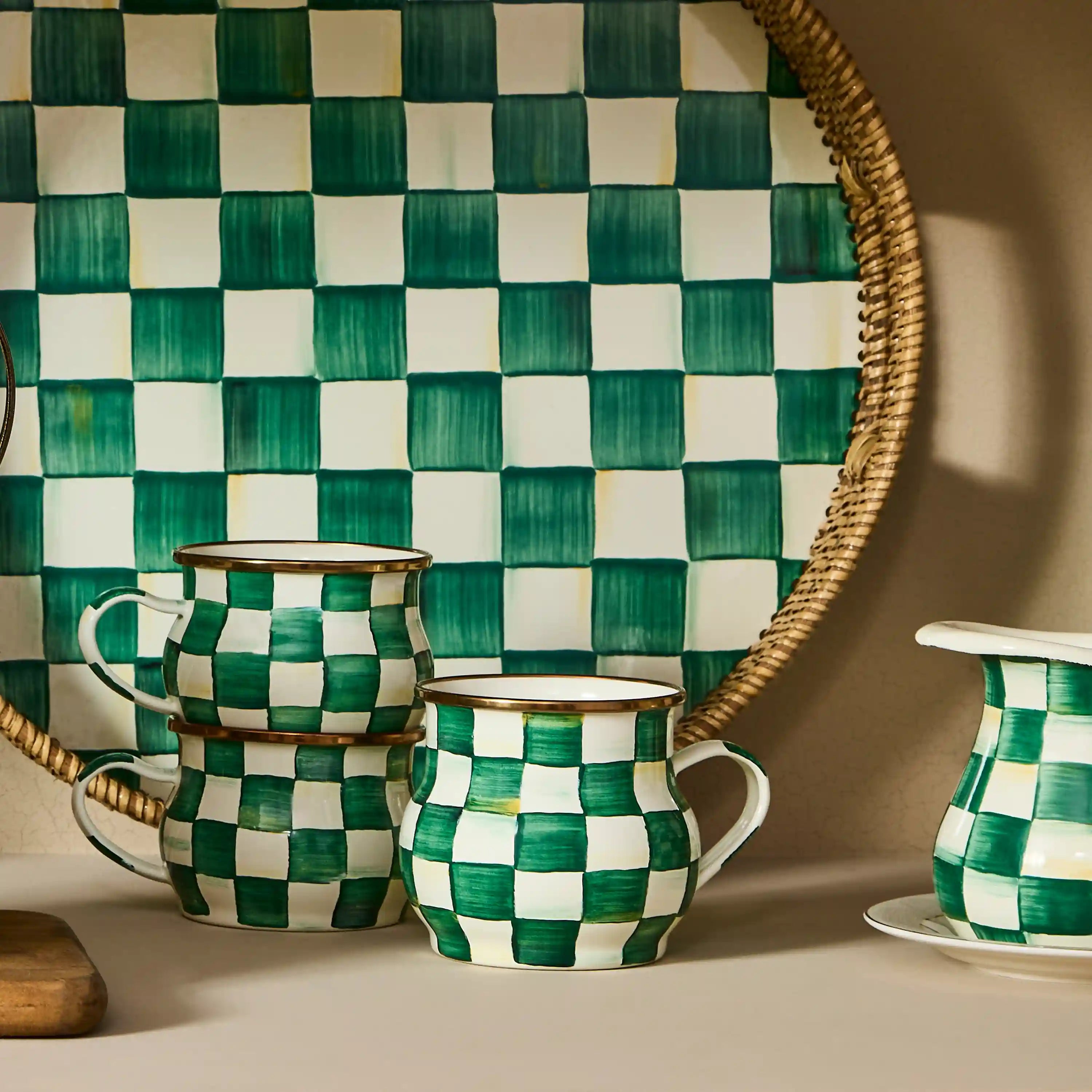 Sterling Check Mug