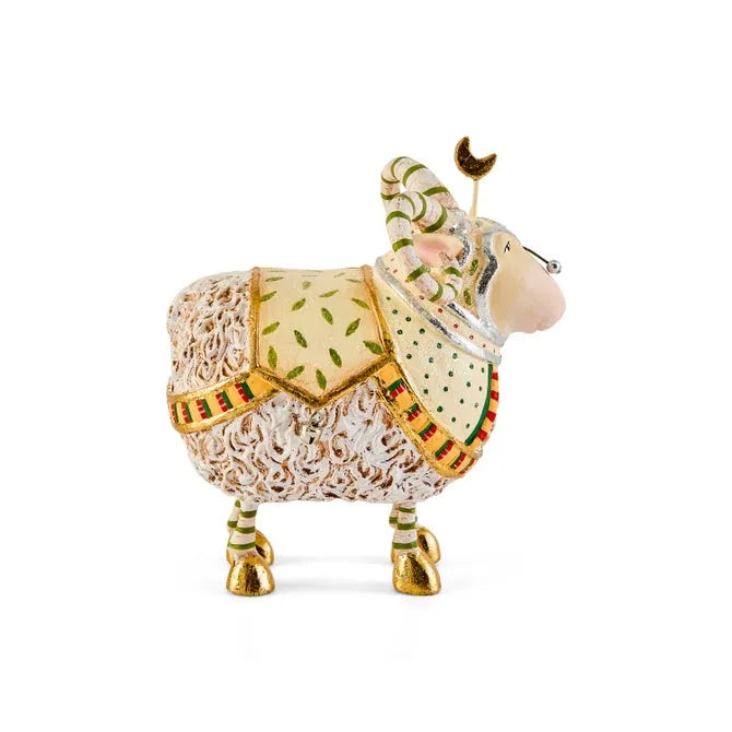 Patience Brewster Nativity Manger Ram Figure