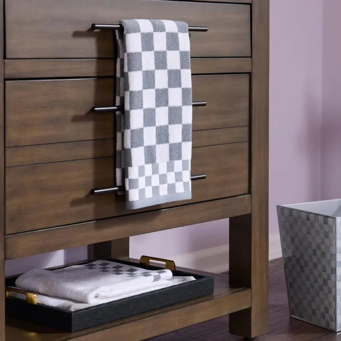 Sterling Check Hand Towel