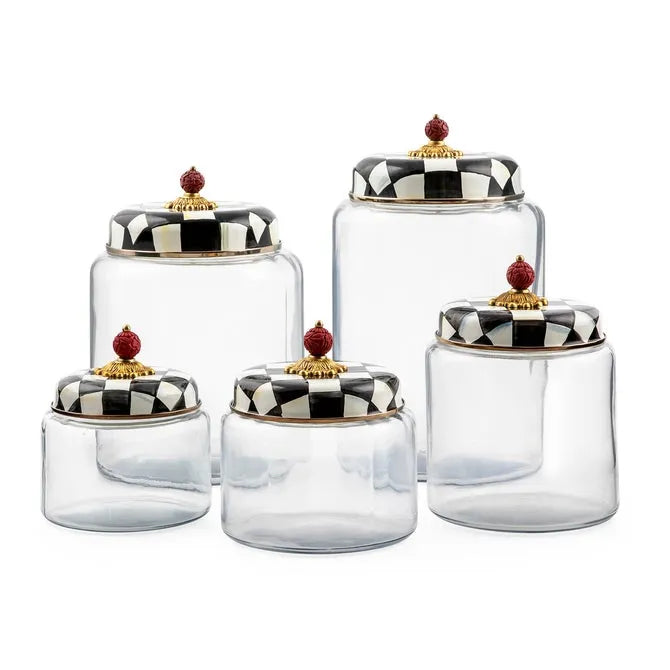 Courtly Check Large Kitchen Canister
