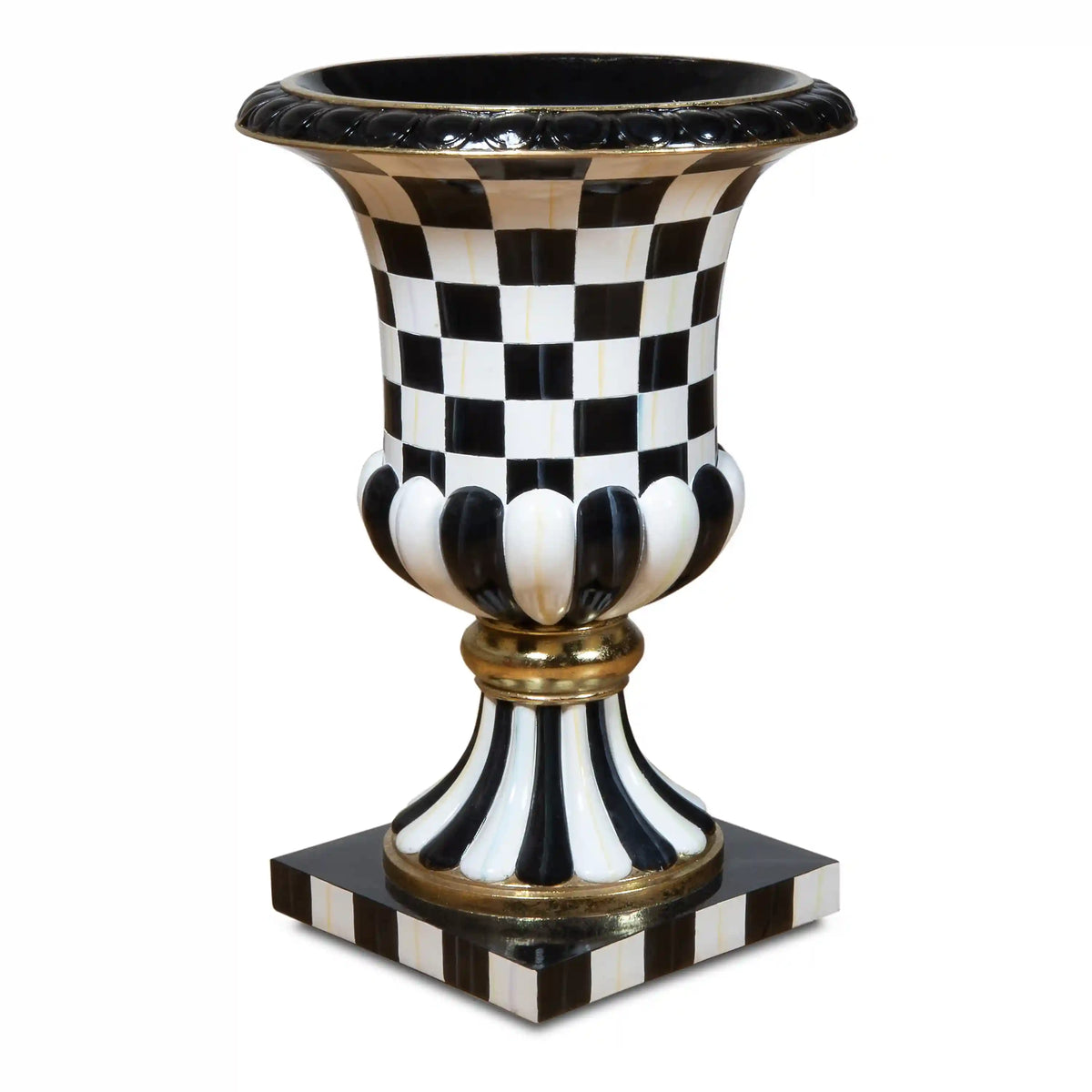 Rosy Stripe Urn