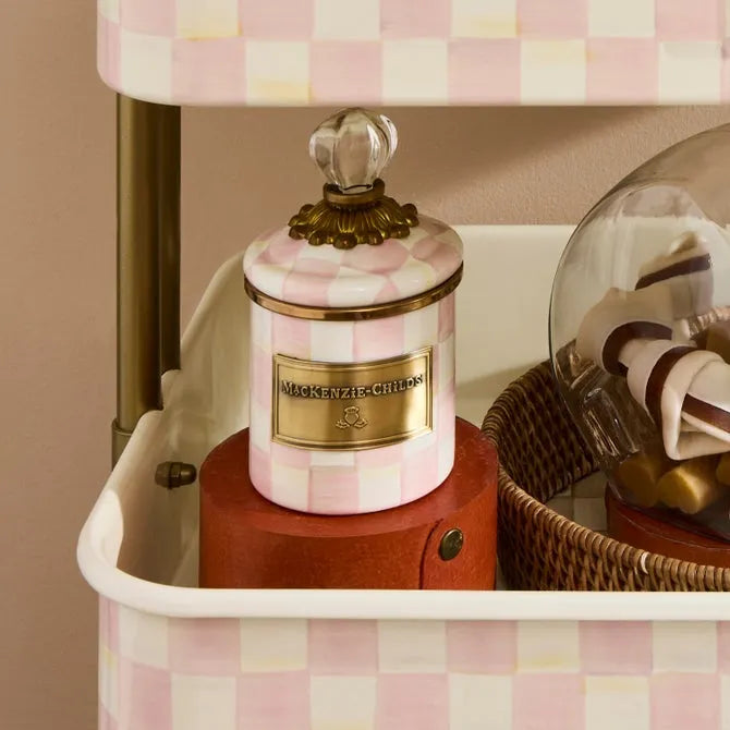 Rosy Check Mini Canister