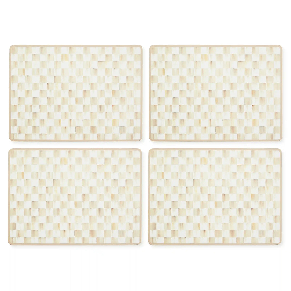 Courtly Flower Market Cork Back Placemats, Set of 4