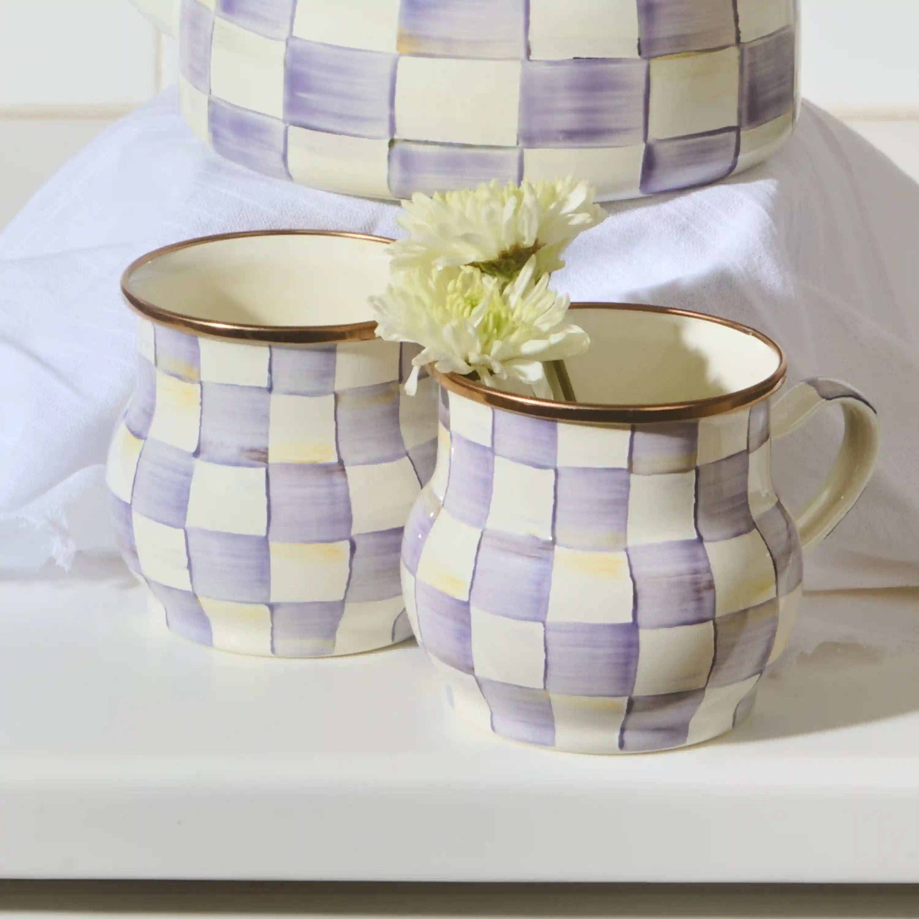 Sterling Check Mug