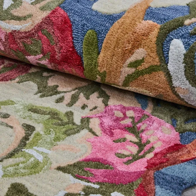 Sea Garden Floral 2'6" x 8' Runner