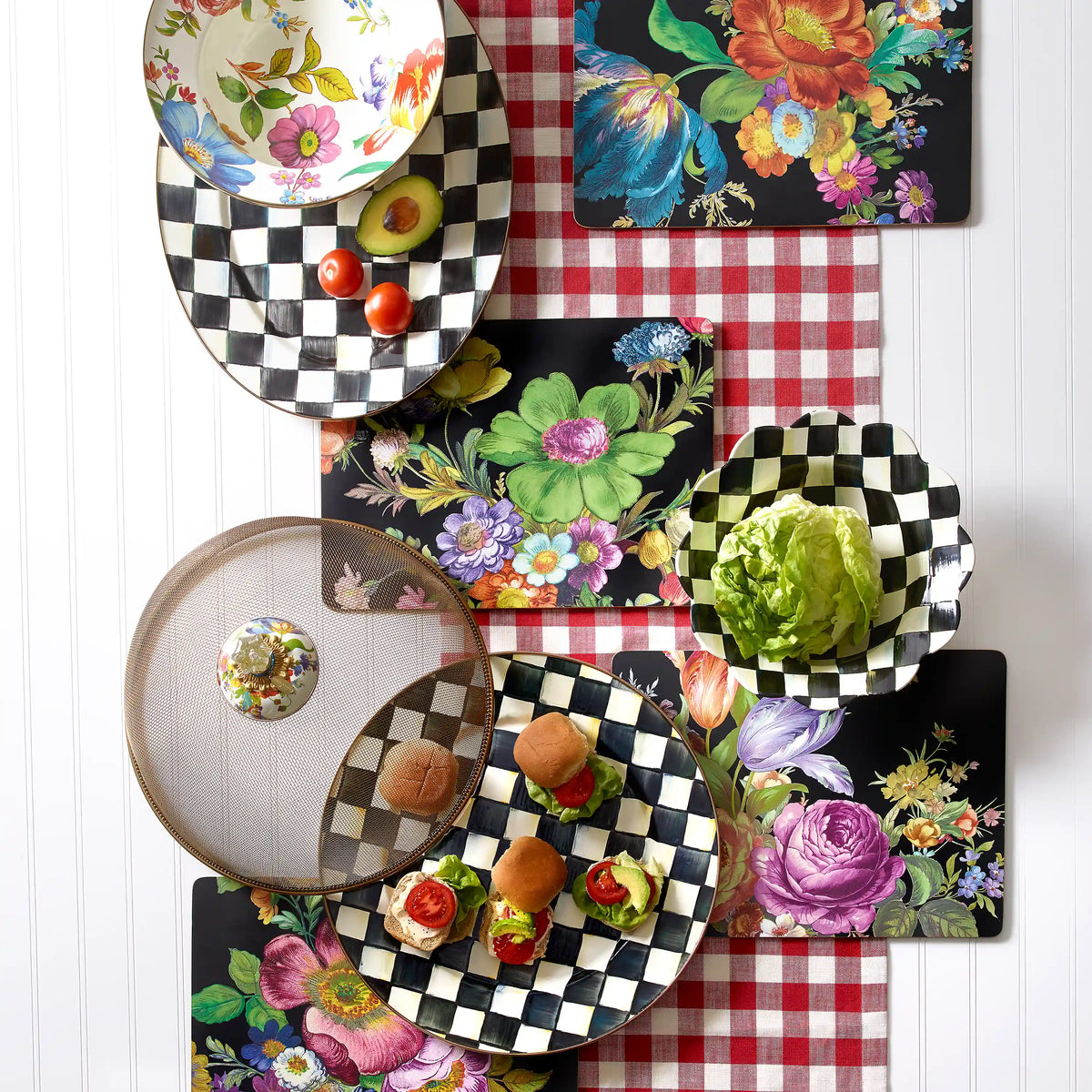 Rosy Check Large Oval Platter