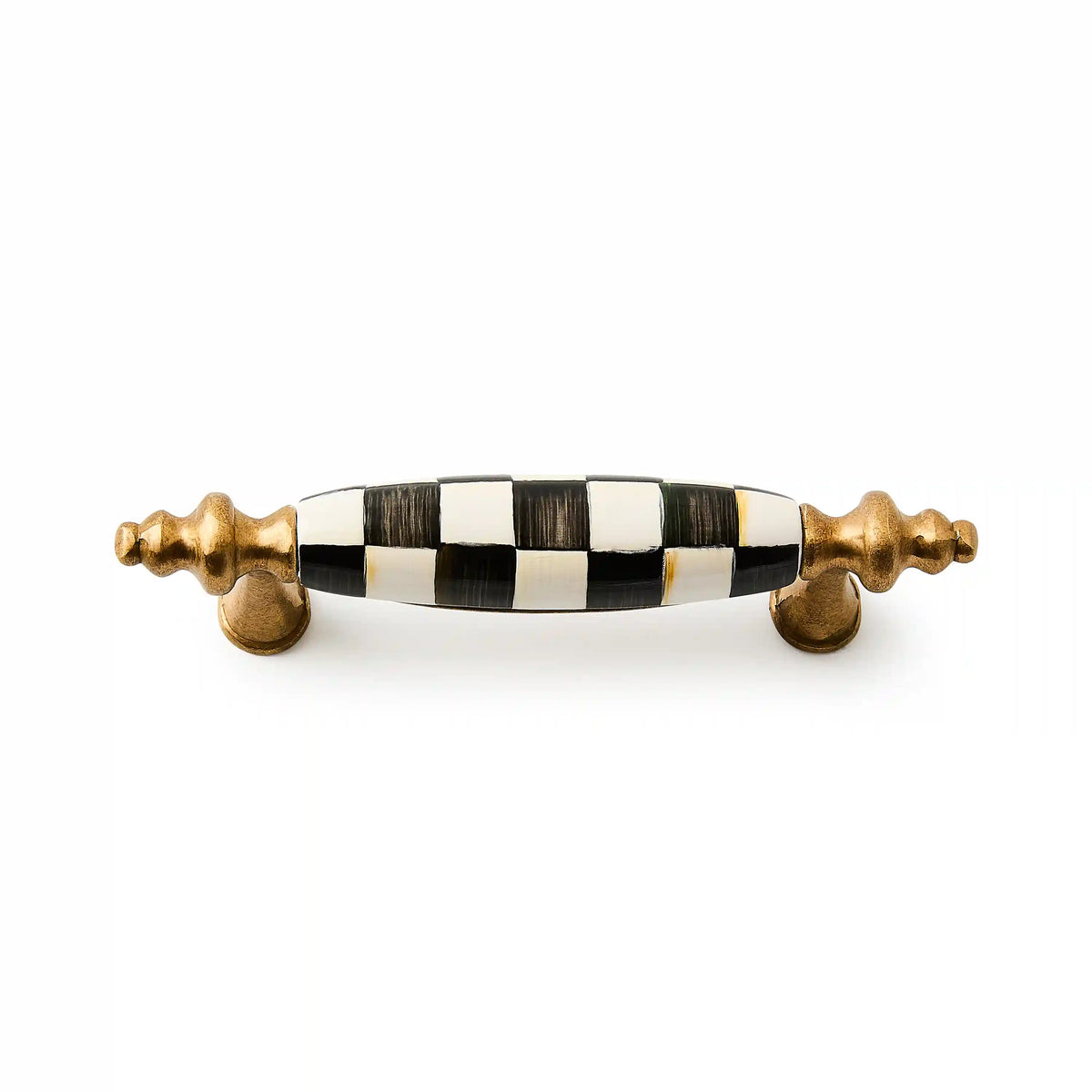 Courtly Check Nickel Drawer Pull