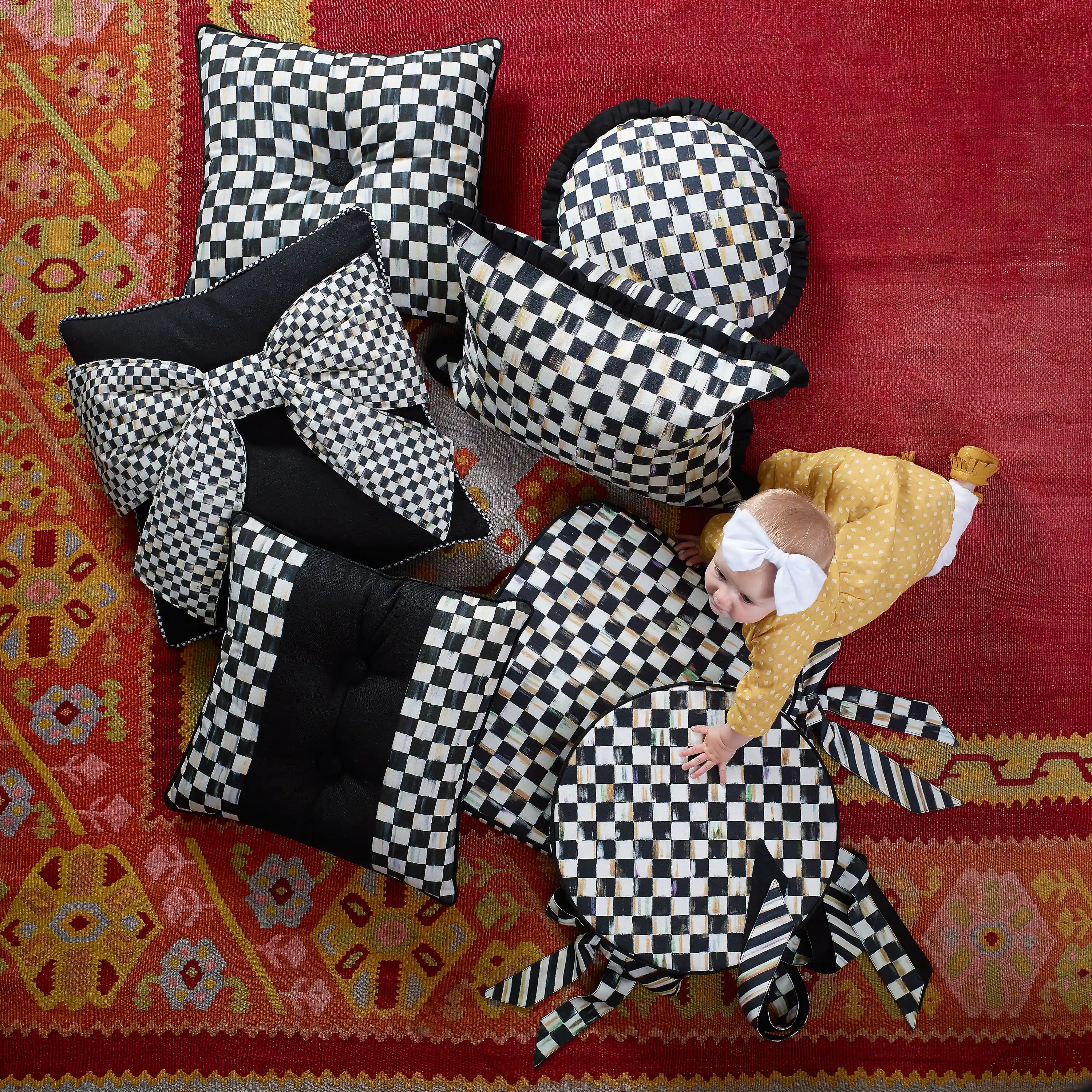 Courtly Check Chair Cushion