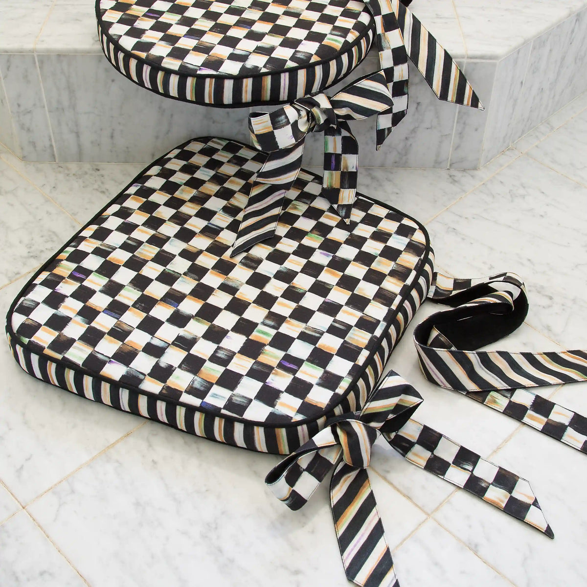 Courtly Check Chair Cushion