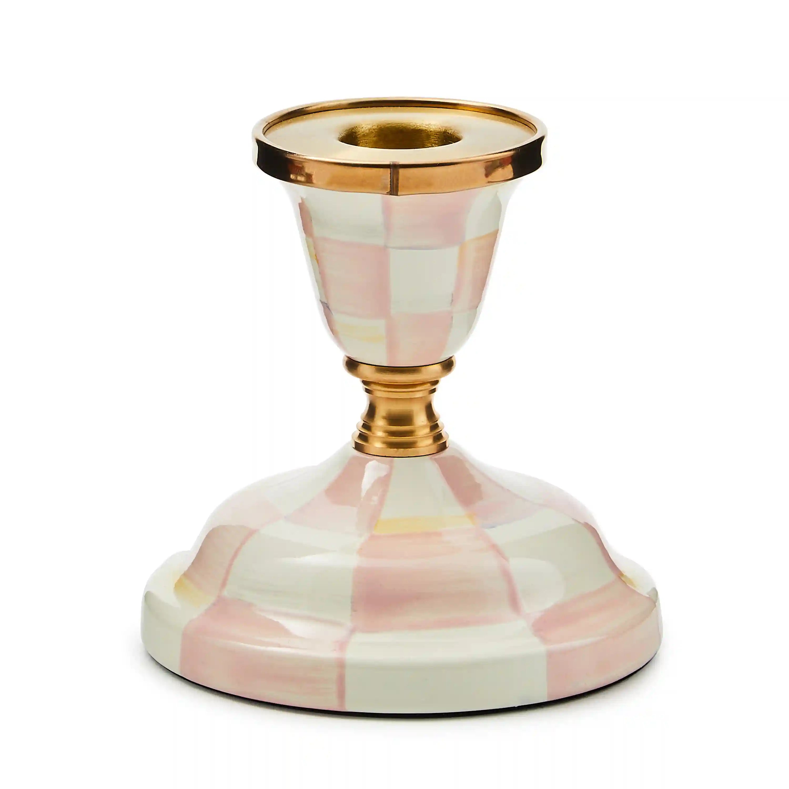 Courtly Check Short Candlestick