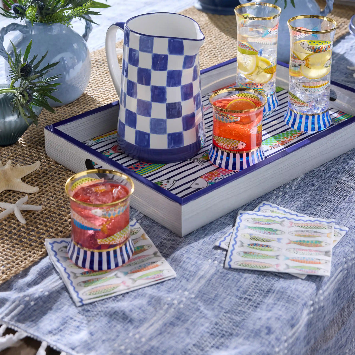 Butterfly Hill Cocktail Paper Napkins