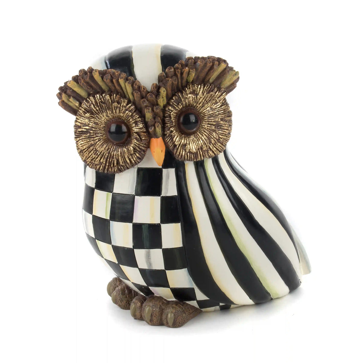 Courtly Check Owl