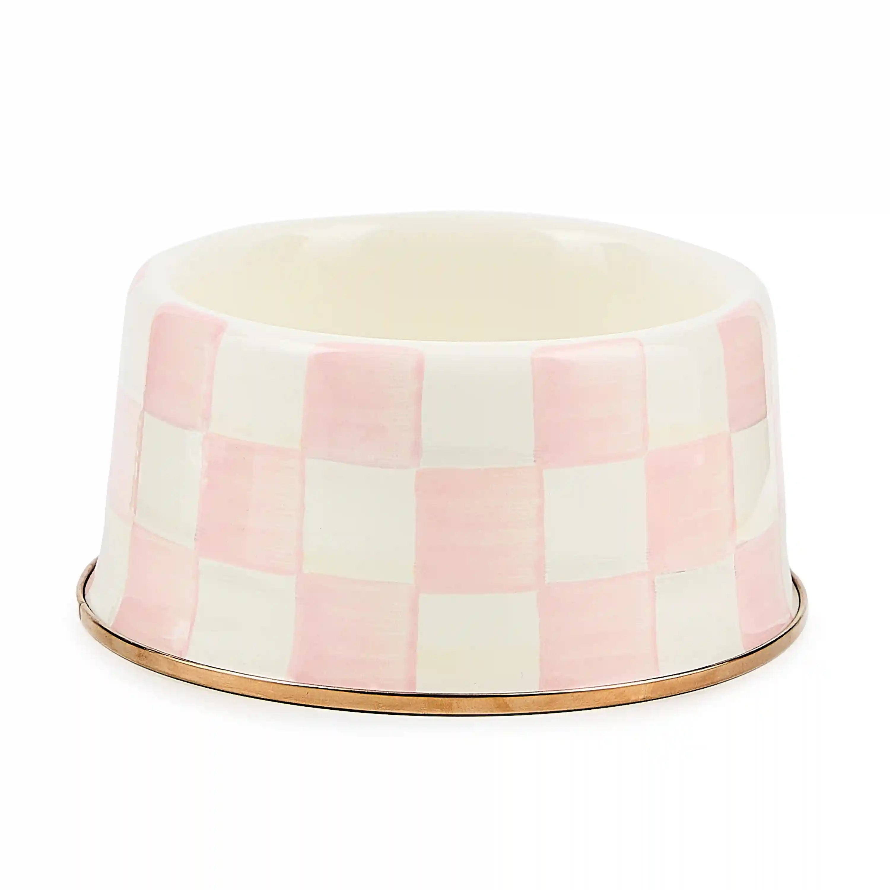 Royal Check Large Pet Dish