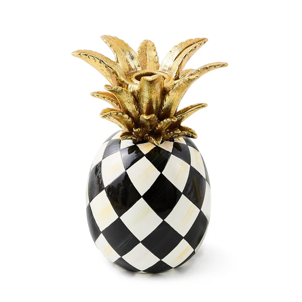 Rosy Pineapple Candle Holder