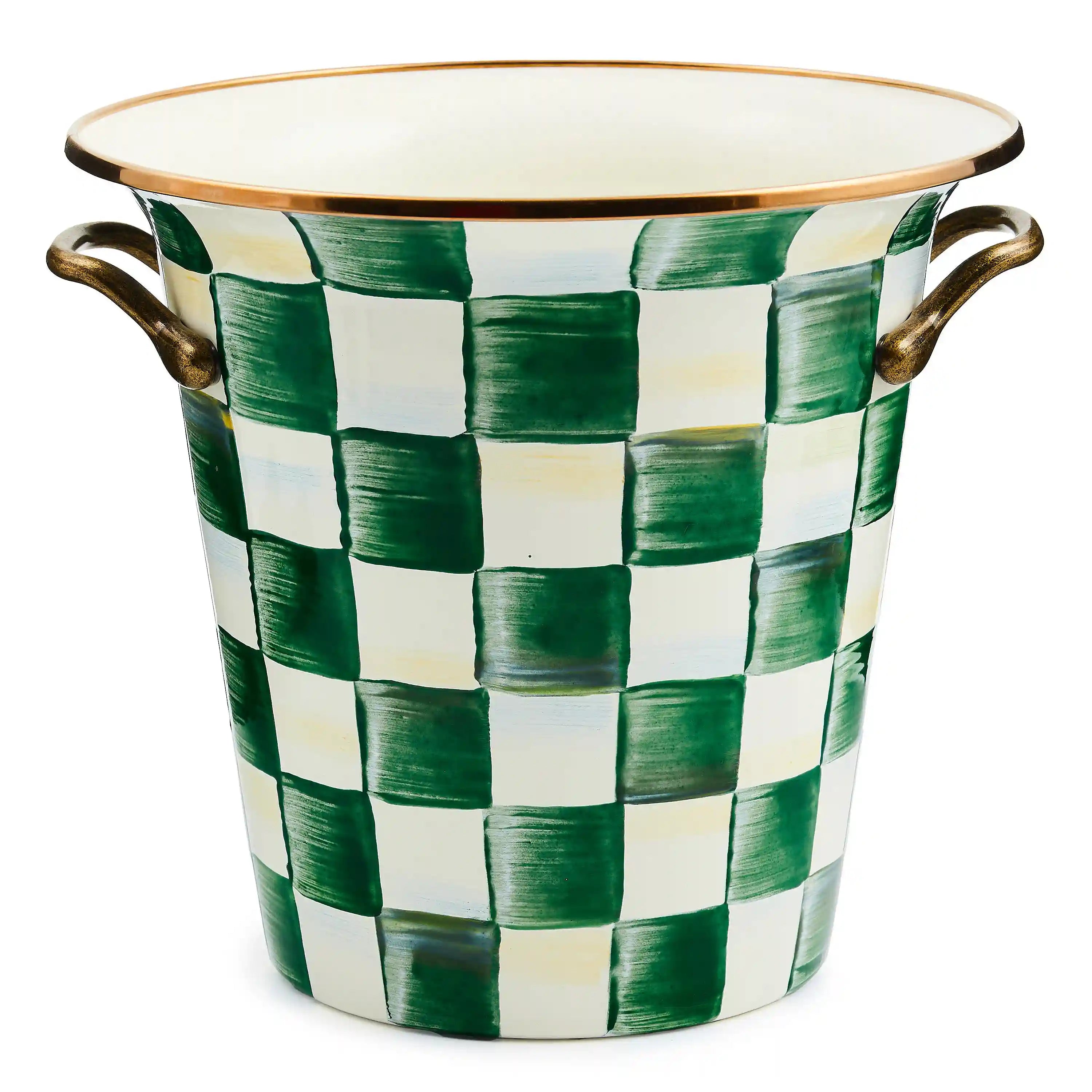 Violet Check Wine Cooler