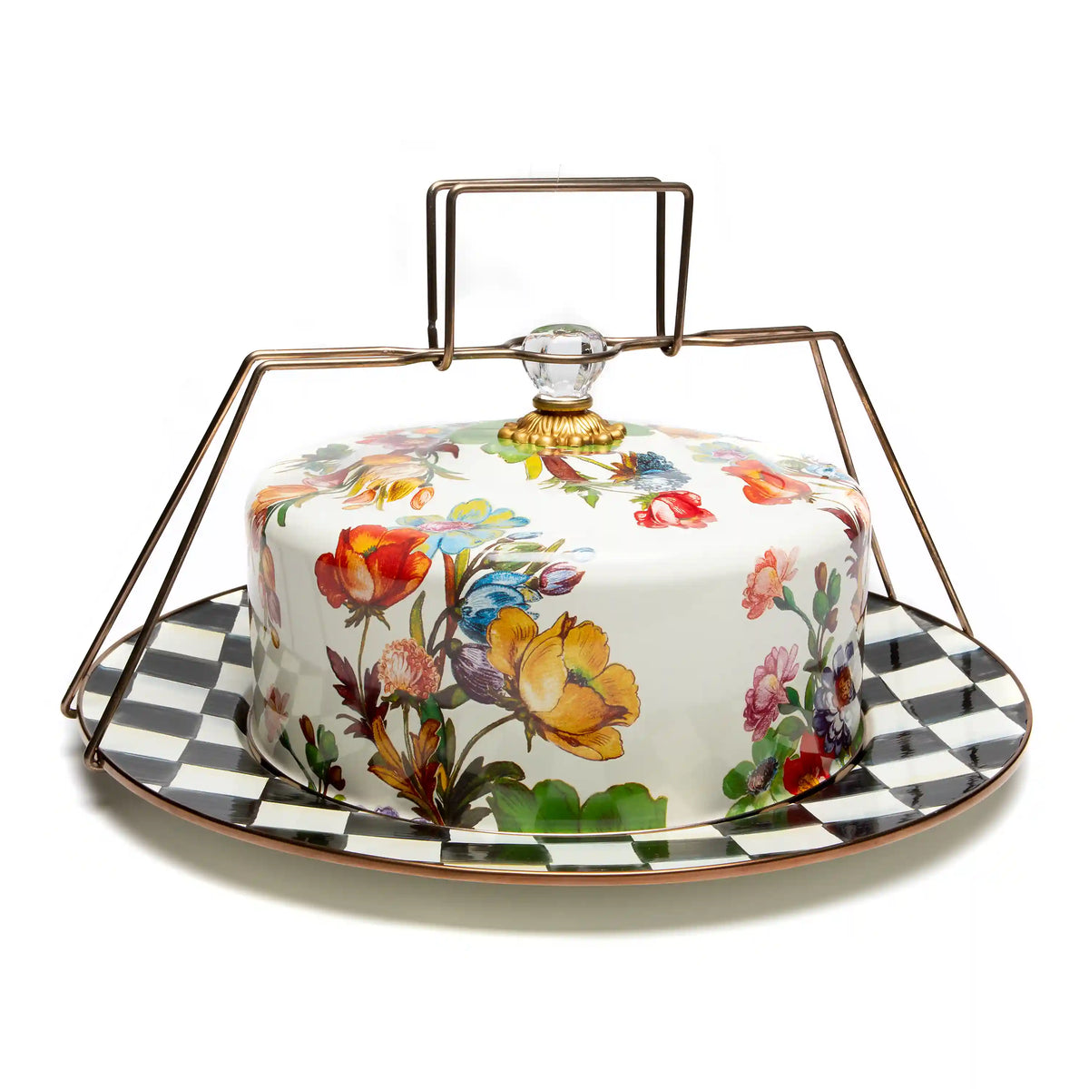 Courtly Check Cake Carrier