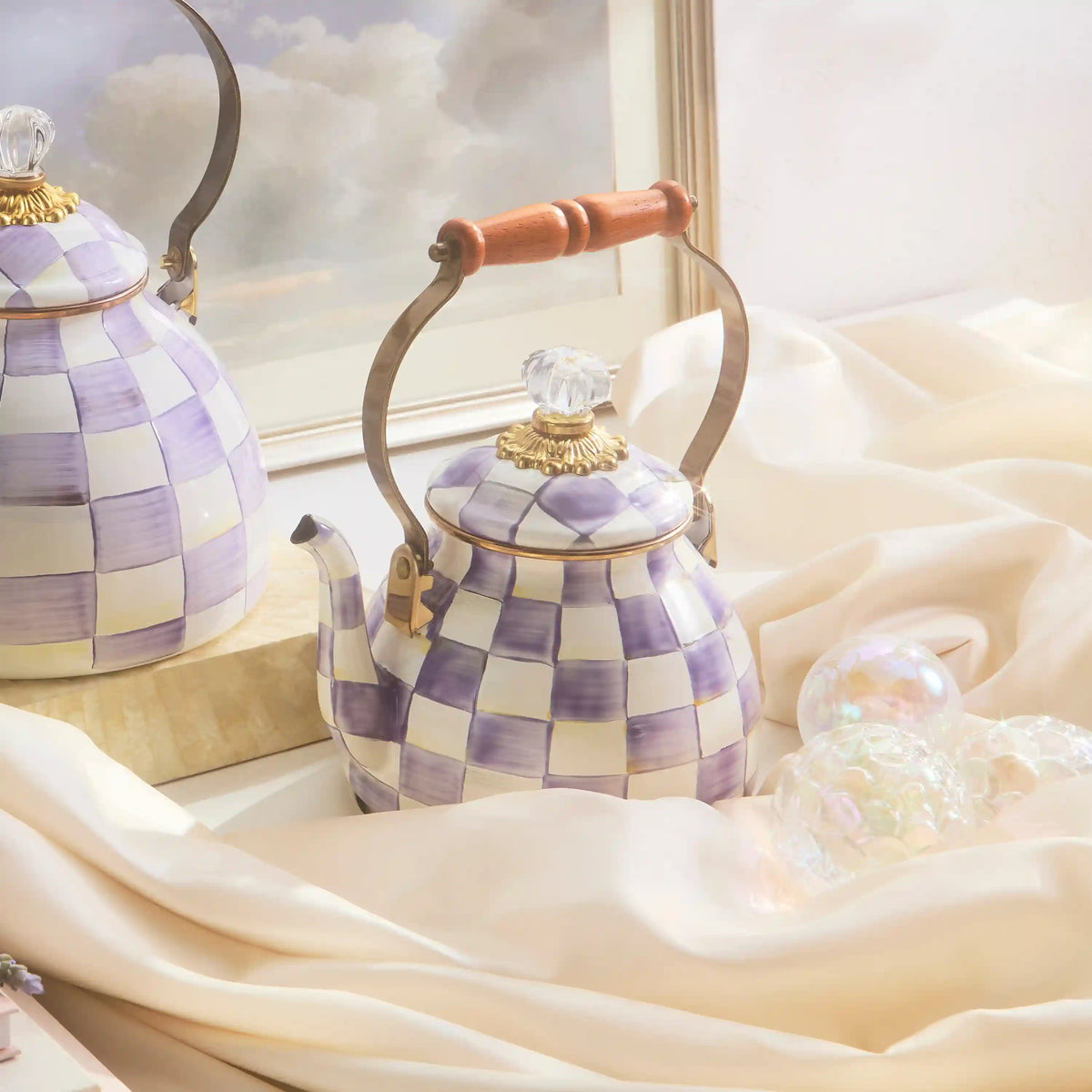 Royal Check 2 Quart Tea Kettle