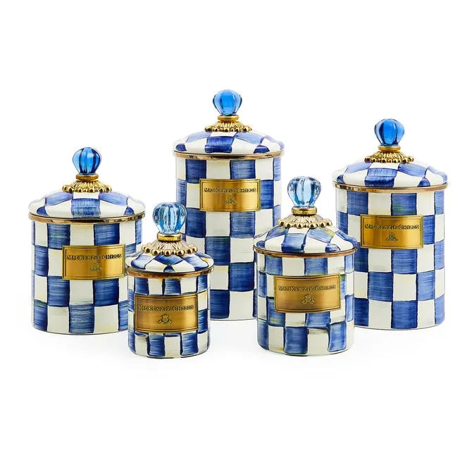 Royal Check Small Canister