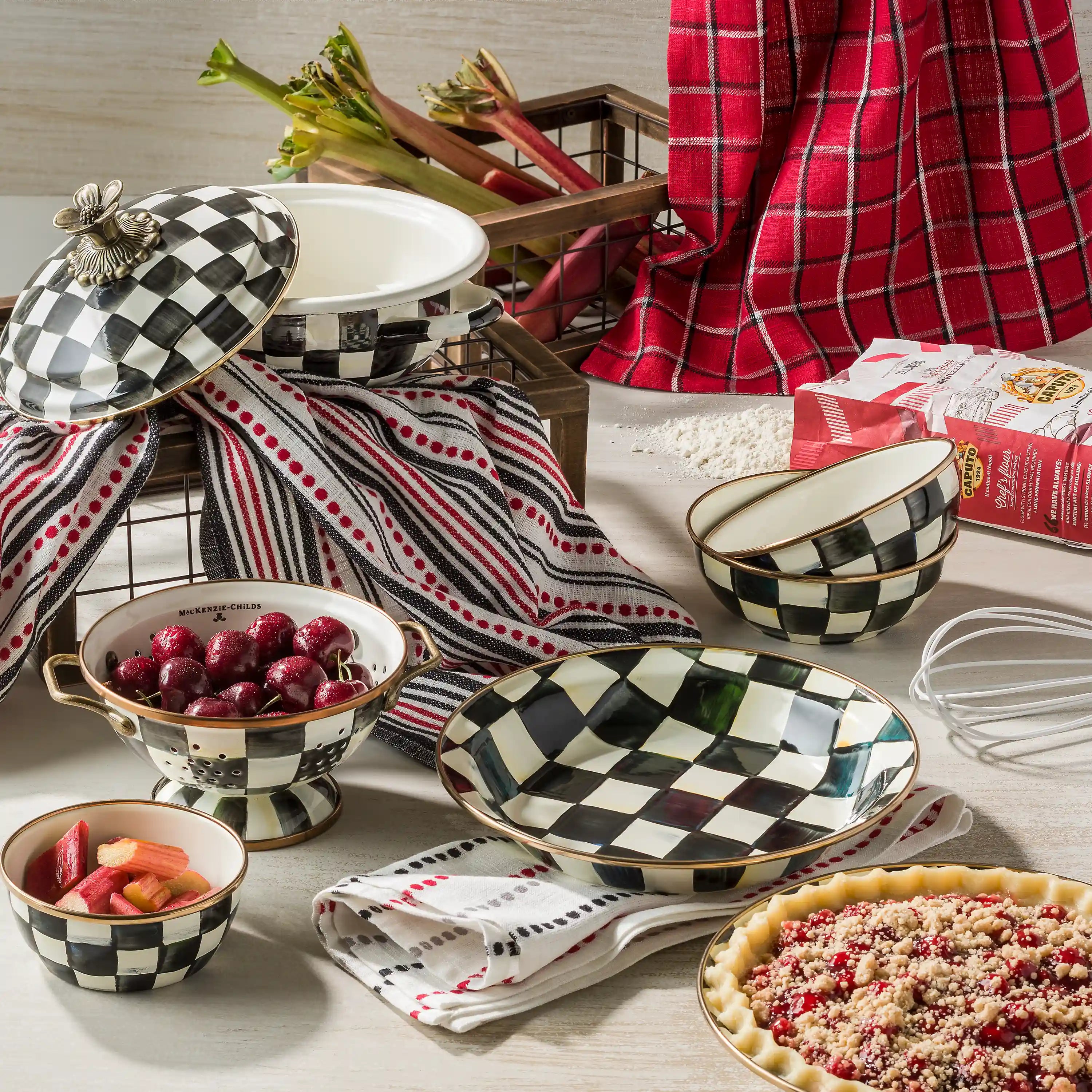 Sky Check Pinch Bowl