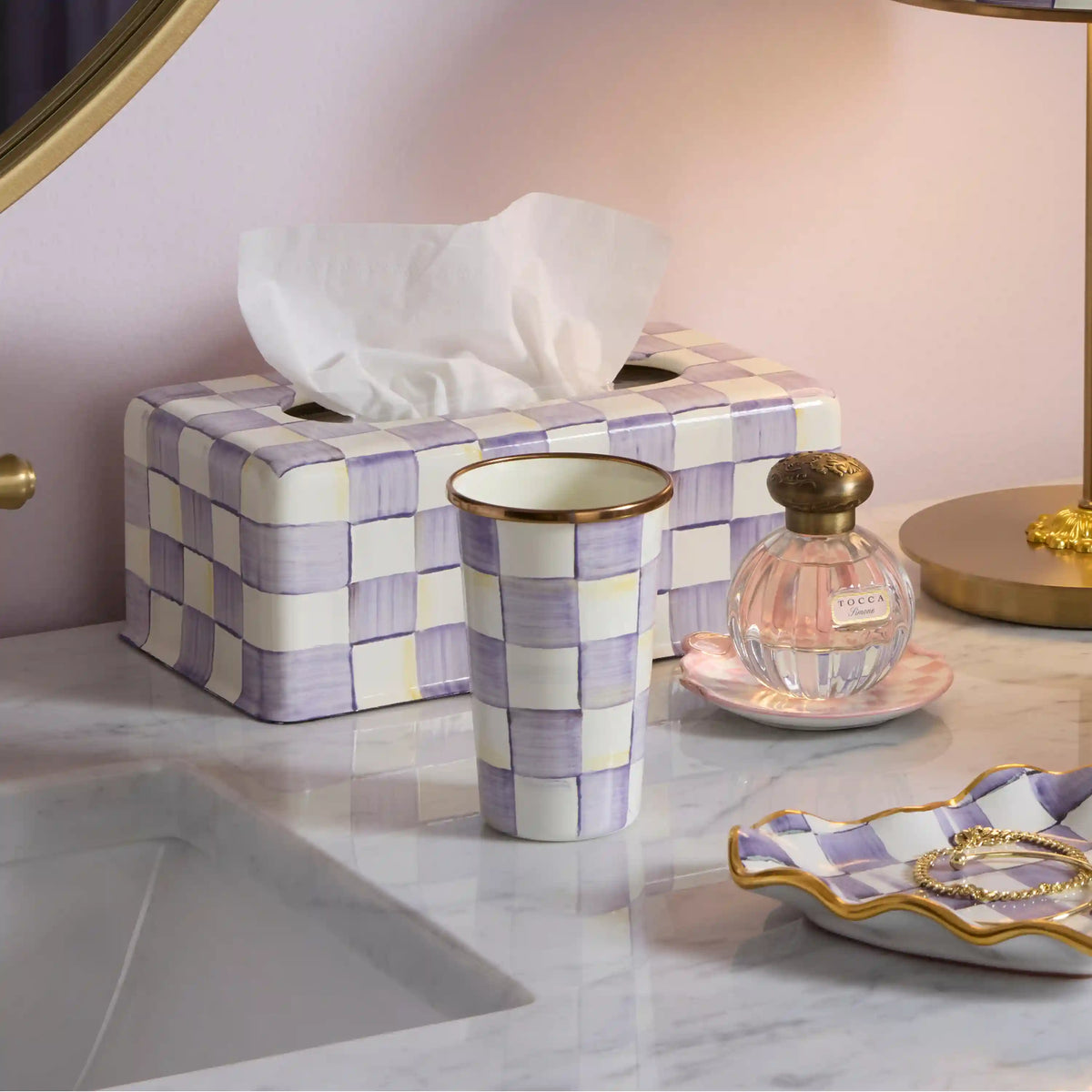 Sky Check 10 Ounce Tumbler
