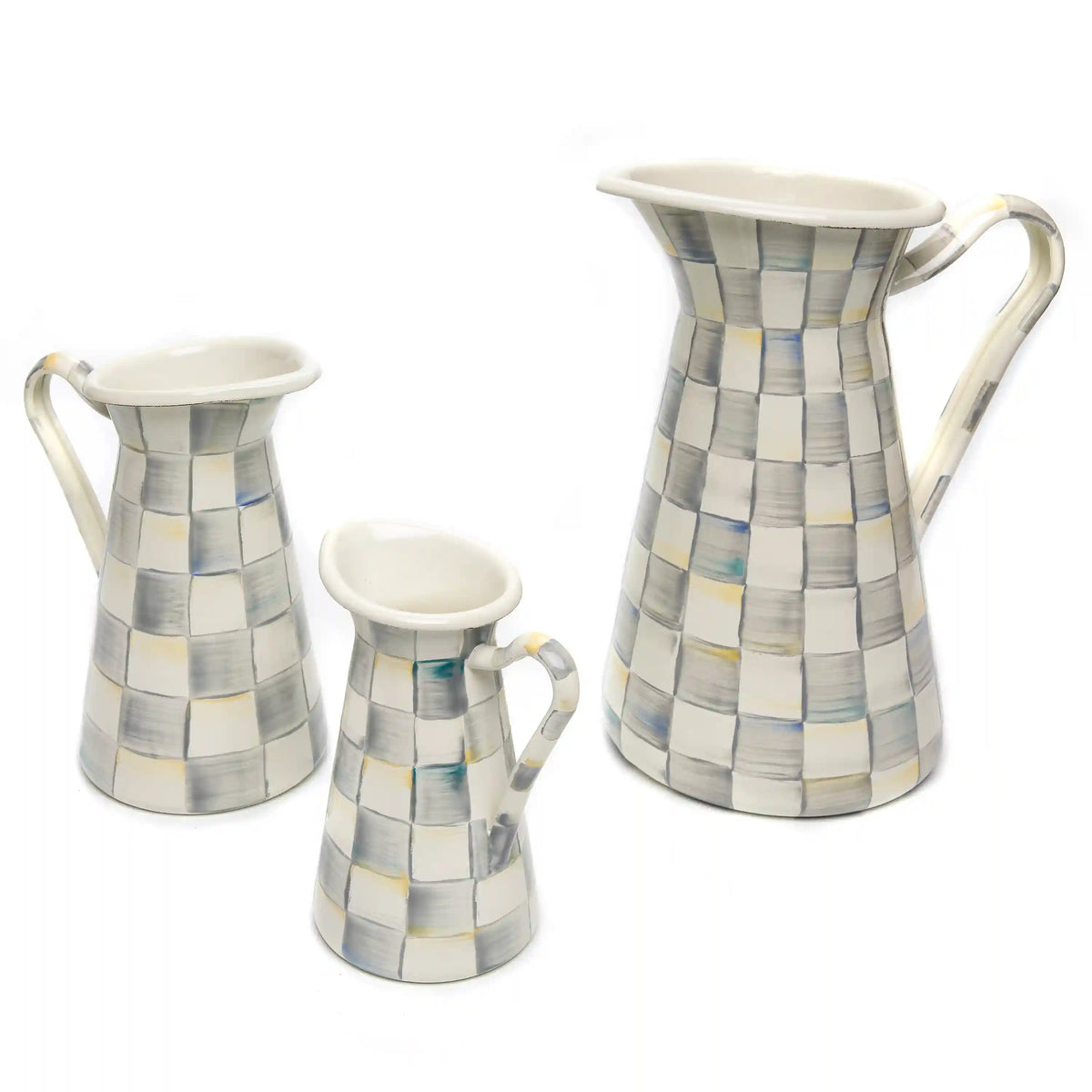 Emerald Check Medium Practical Pitcher