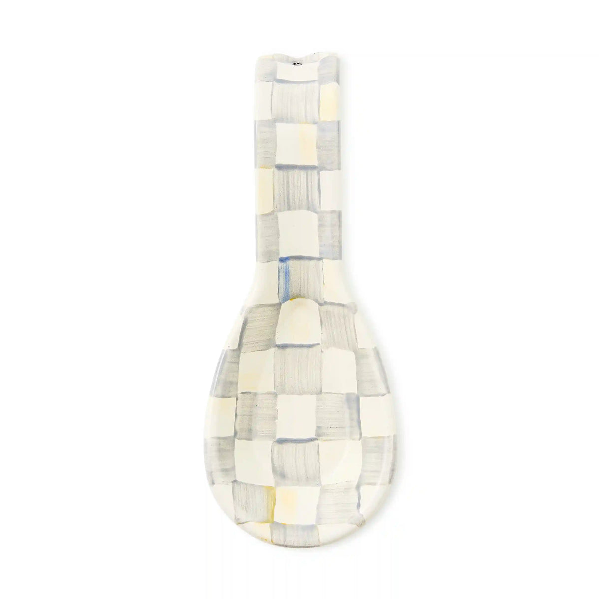 Sterling Check Spoon Rest