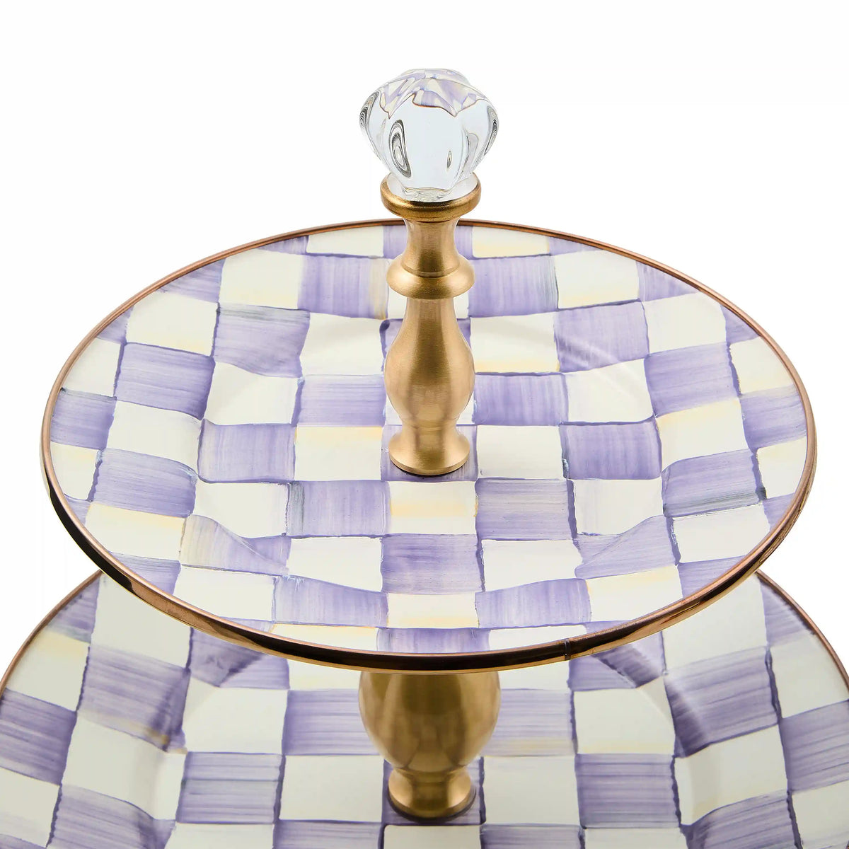 Rosy Check Two Tier Sweet Stand