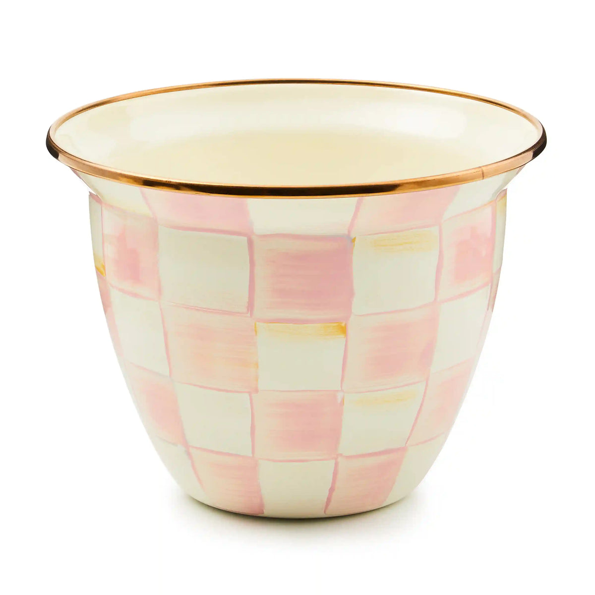 Rosy Check Large Flower Pot
