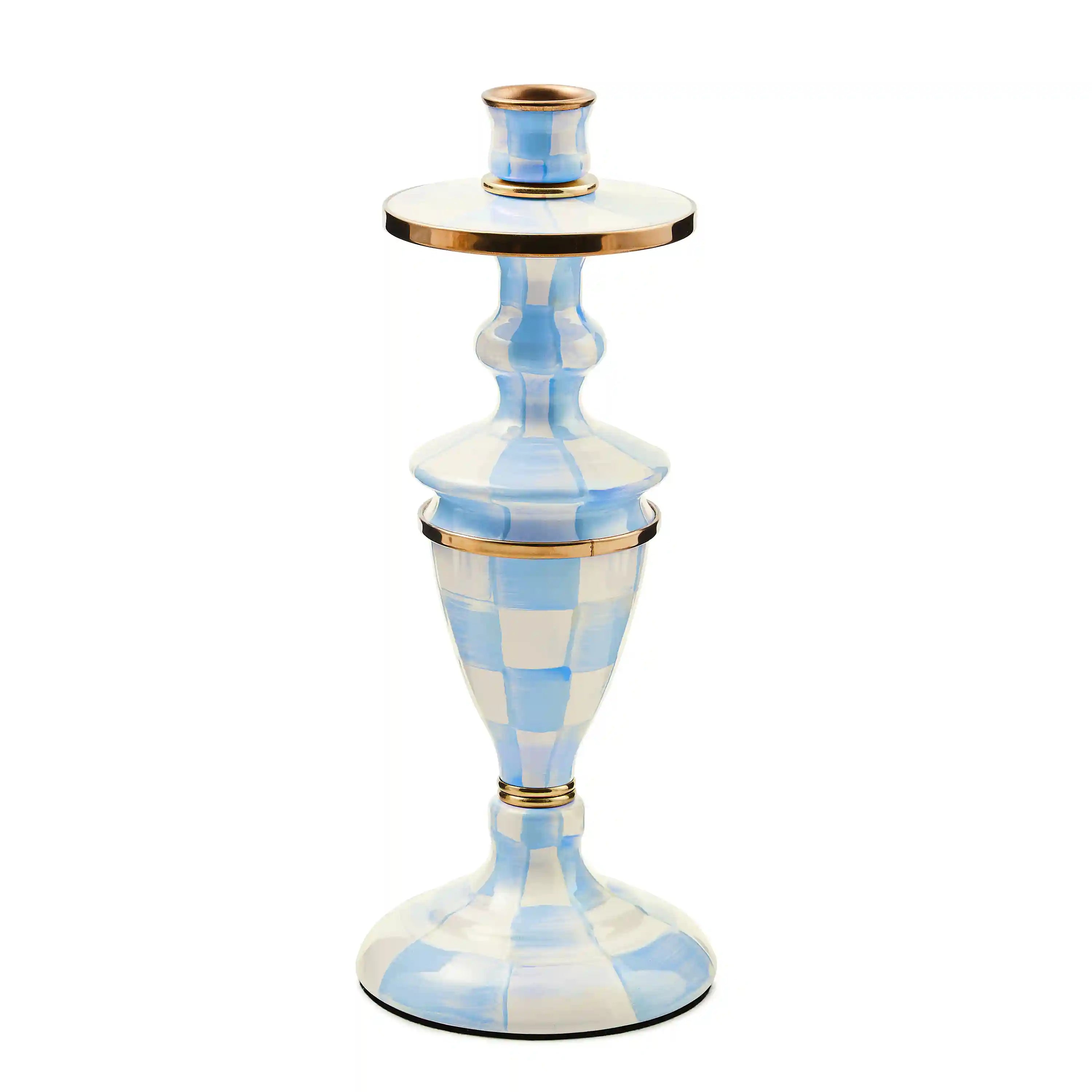 Rosy Check Large Candlestick