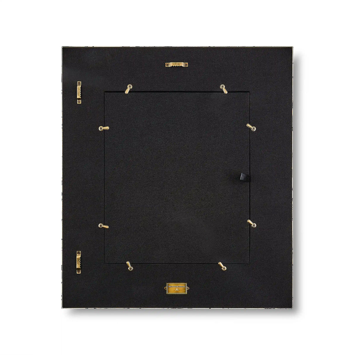 Courtly Check Enamel Wall Mirror