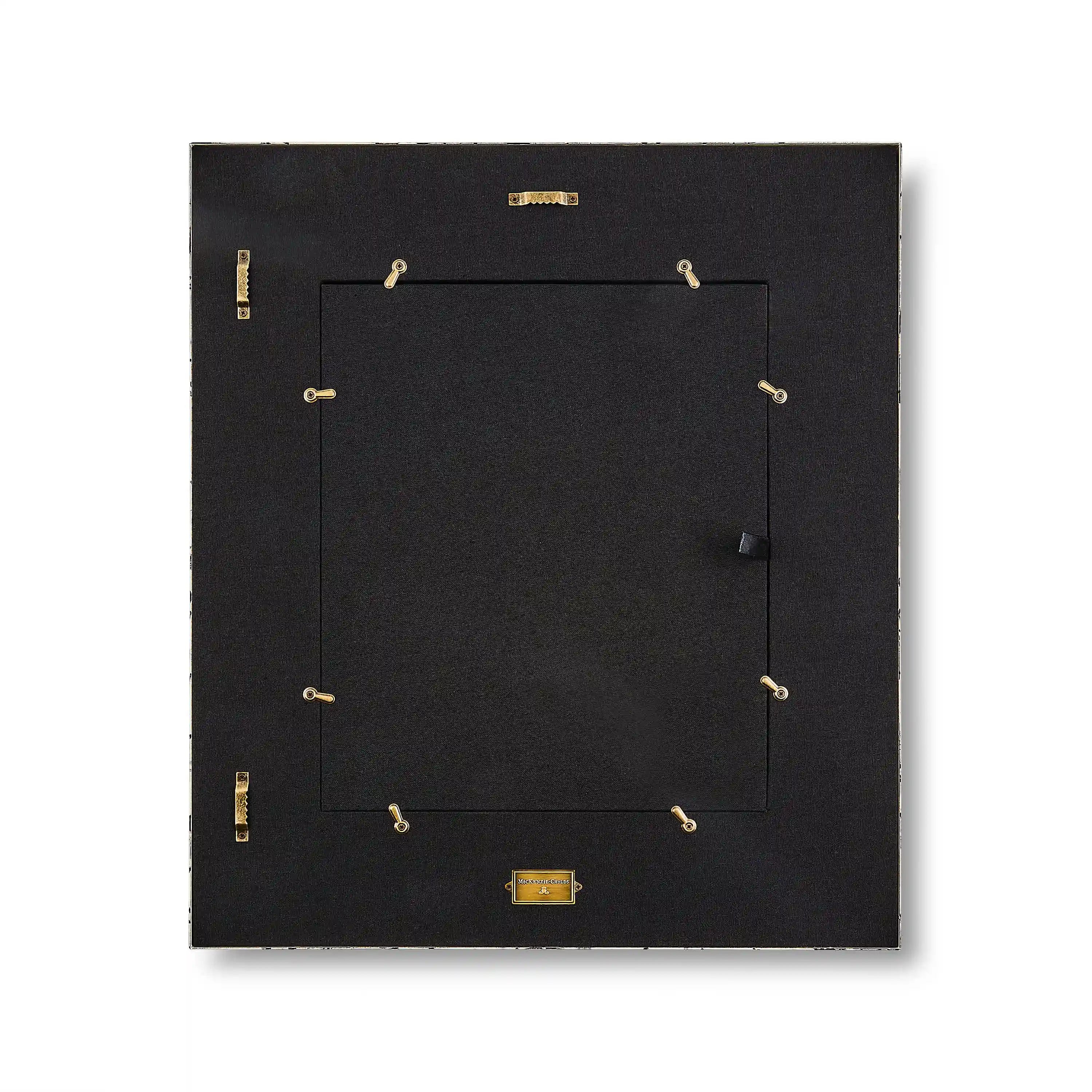 Sterling Check Enamel Wall Mirror