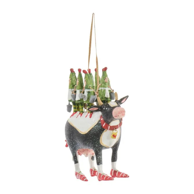 Patience Brewster 12 Days 8 Maids a-Milking Ornament