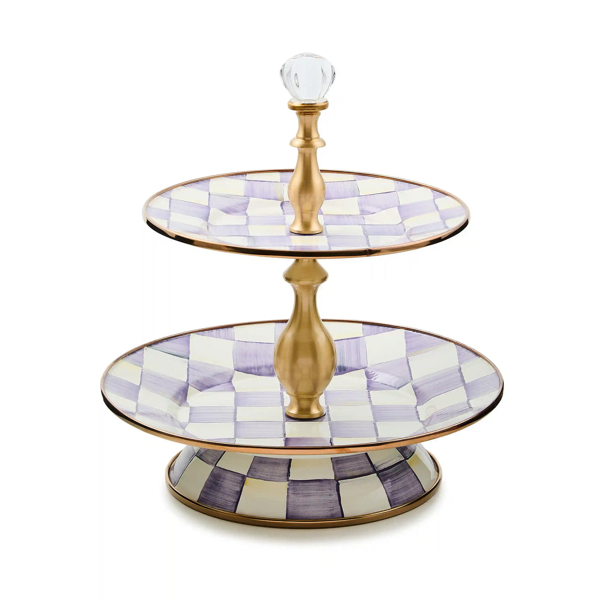 Sky Check Three Tier Sweet Stand