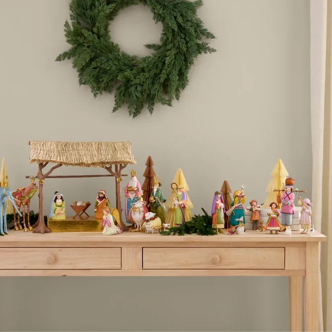 Patience Brewster Nativity Shepherd & Sheep Figures