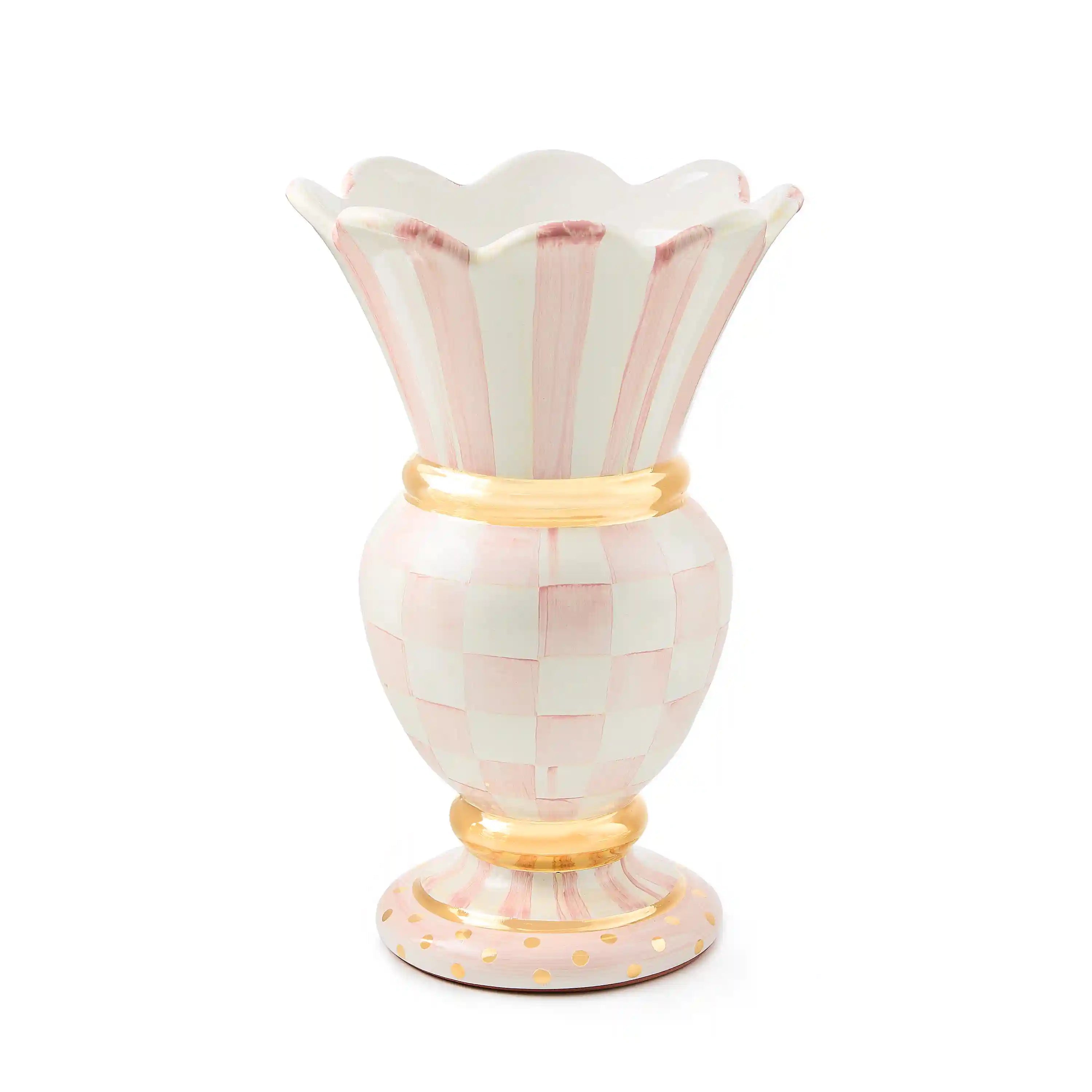 Royal Check Great Vase