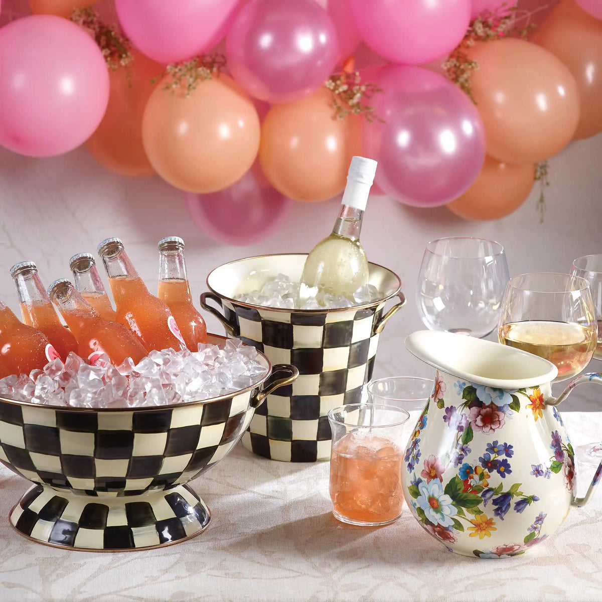 Rosy Check Wine Cooler