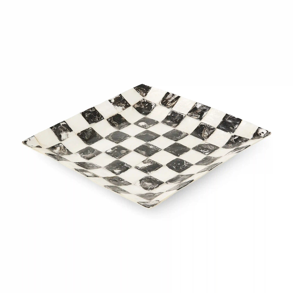 Rosy Check Capiz Catchall Tray