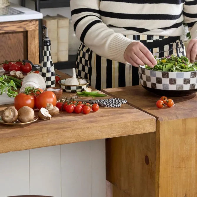 Black & White Check Kitchen Shears